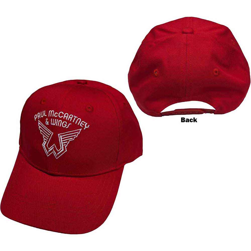 Paul McCartney - Wings Logo (()) Red, Black