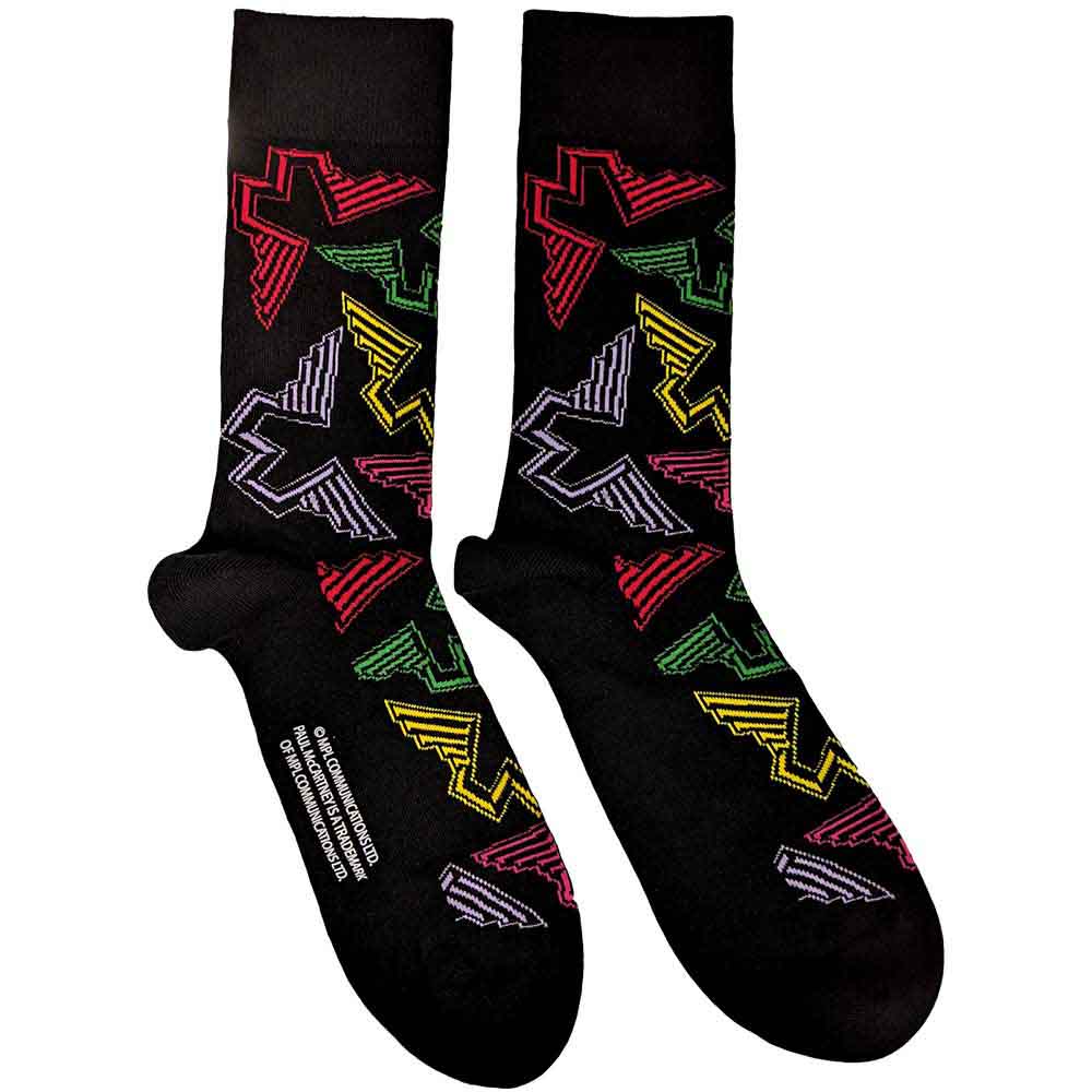 Paul McCartney - Wings Logos (()) Black
