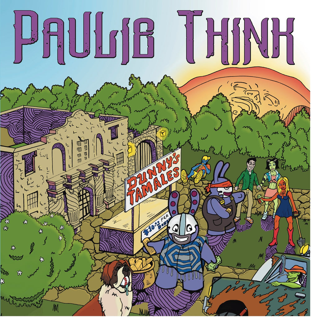 Paulie Think - Dunny's Tamales (BLUE VINYL) ((Rap & Hip-Hop))