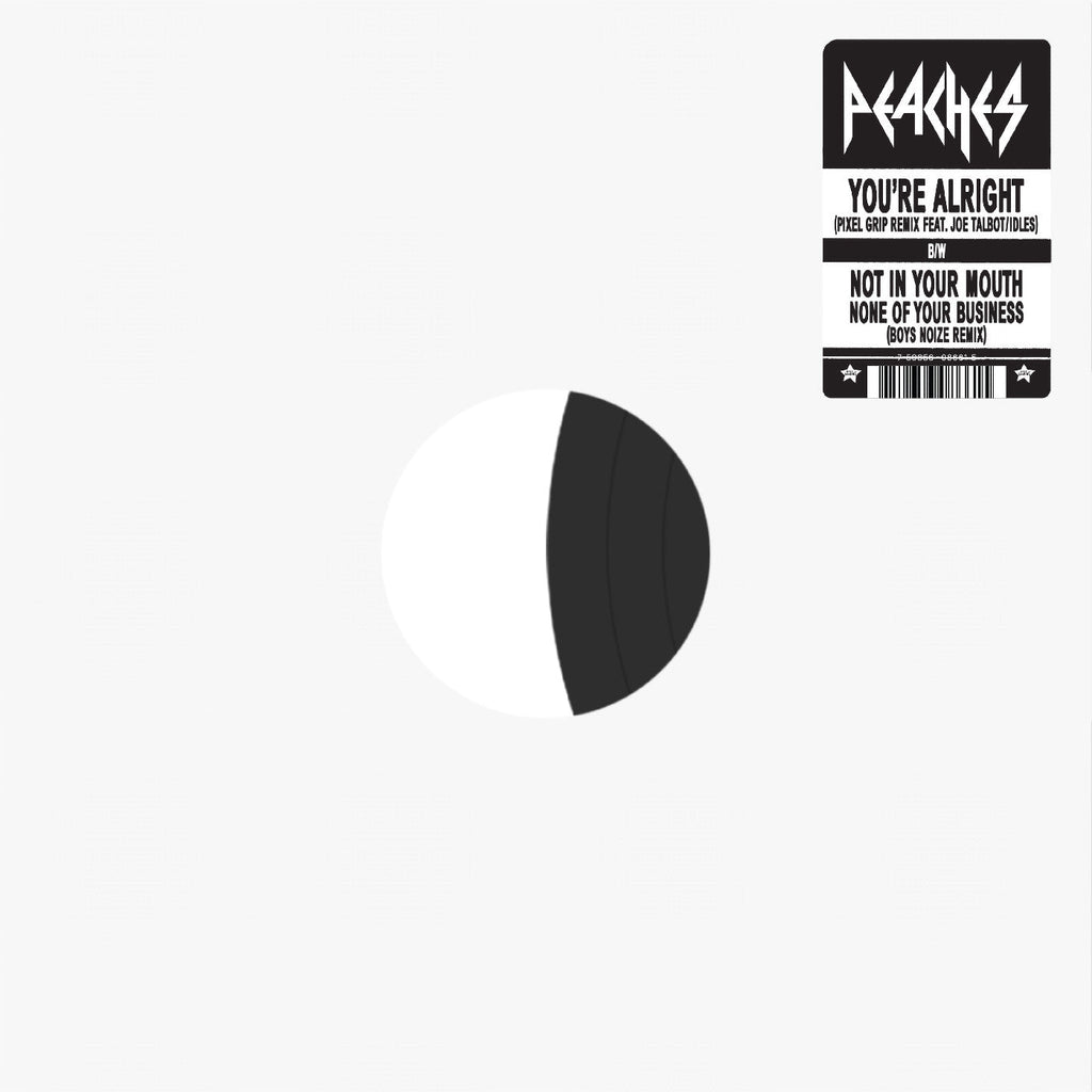 Peaches - Peaches Remix 12" - Pixel Grip b/w Boys Noize (Limited) [12" Single] ((Vinyl))