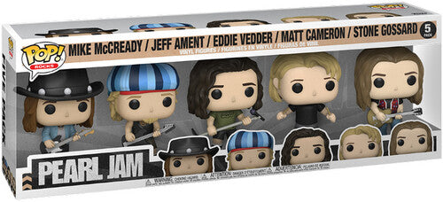Pearl Jam - FUNKO POP! ROCKS: Pearl Jam- 5 Pack (Large Item, Vinyl Figure) ((Action Figure))