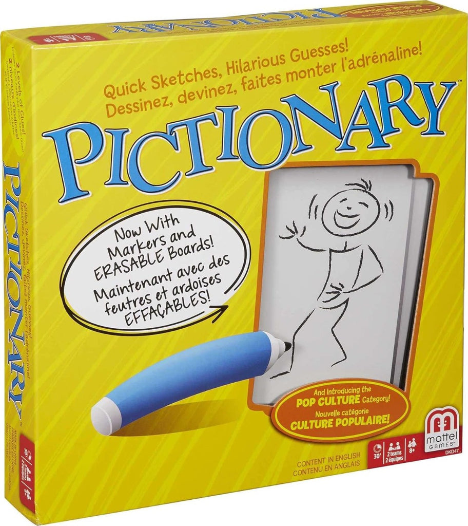 Pictionary - Mattel Games - Pictionary (Large Item, Board Game) ((Game))