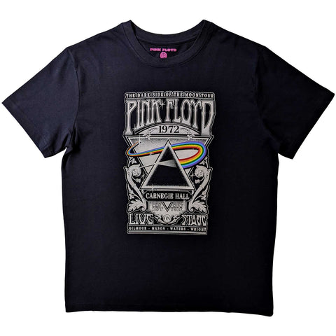 Pink Floyd - Carnegie Hall Poster ((T-Shirt)) black