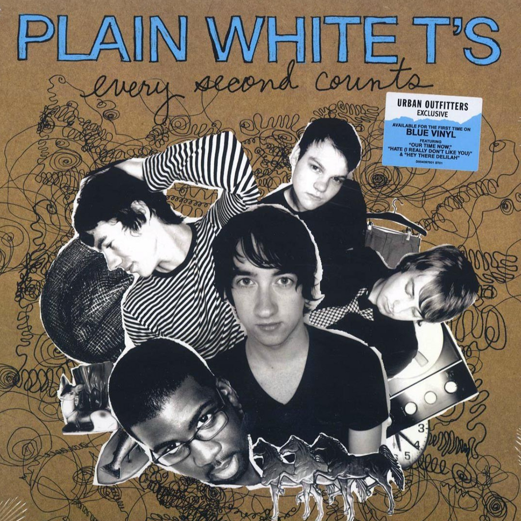 Plain White T's - Every Second Counts (Limited Edition, Blue Colored Vinyl, Bonus Track) ((Vinyl))