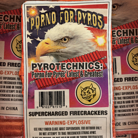 Porno For Pyros - Pyrotechnics: Porno For Pyros' Latest & Greatest (Brick & Mortar Exclusive) (140 Gram Clear W/ Orange Splatter Colored Vinyl) ((Vinyl))