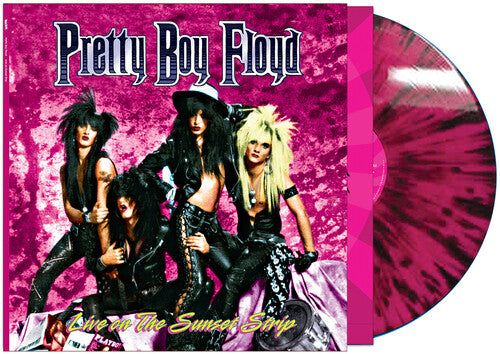 Pretty Boy Floyd - Live On The Sunset Strip - Pink/ black Splatter (Colored Vinyl, Pink, Black, Bonus Tracks) ((Vinyl))