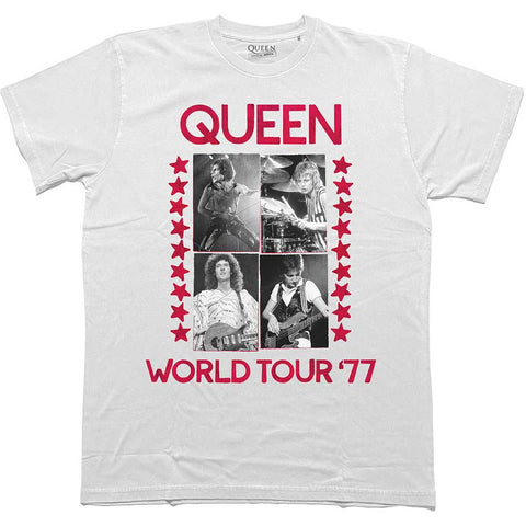 Queen - World Tour 77 (()) White