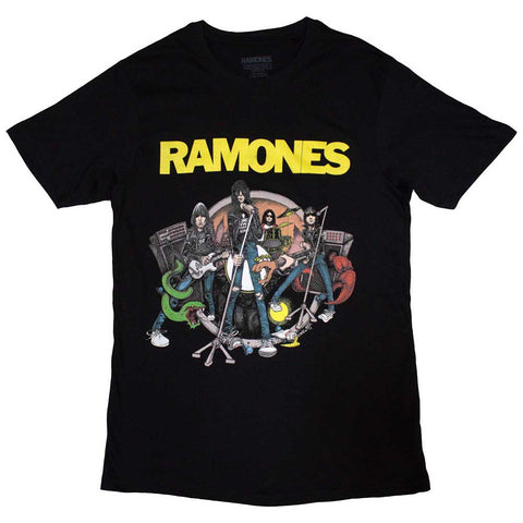 Ramones - Cartoon Band (()) Black
