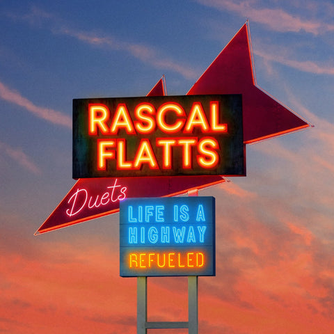 Rascal Flatts - Life Is A Highway: Refueled Duets (Blue Vinyl) ((Vinyl))