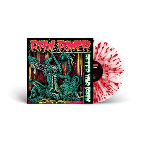 Raw Power - After Your Brain (White W/ Red Splatter Vinyl) ((Vinyl))