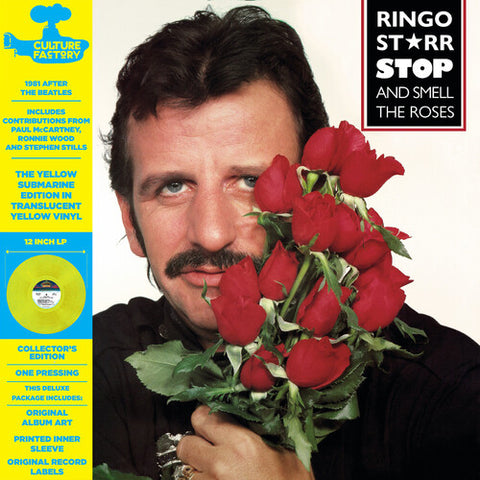 Ringo Starr - Stop and Smell the Roses: Yellow Submarine Edition (Colored Vinyl, Clear Vinyl, Limited Edition, Yellow, Reissue) ((Vinyl))