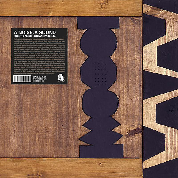 ROBERTO MUSCI/GIOVANNI VENOSTA - A Noise, A Sound ((Vinyl))