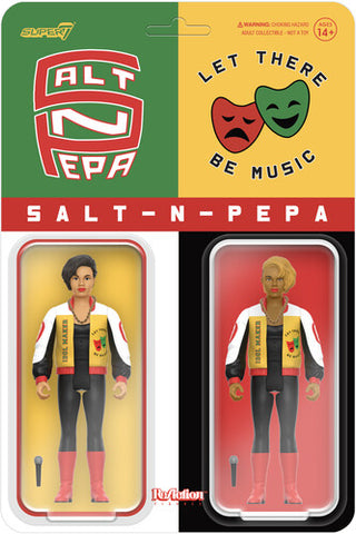 Salt-n-pepa - Super7 - Salt-N-Pepa - Reaction Figures - Salt-N-Pepa (2-Pack) (Collectible, Figure, Action Figure) ((Action Figure))