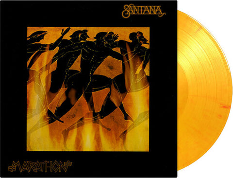 Santana - Marathon (Limited Edition, 180 Gram Yellow, Orange & Red Marble Colored Vinyl) [Import] ((Vinyl))