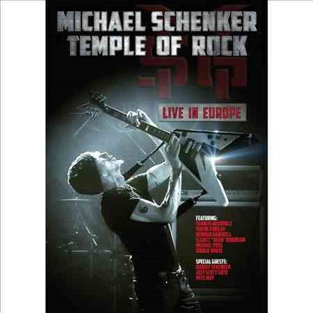 SCHENKER,MICHAEL - TEMPLE OF ROCK: LIVE IN EUROPE ((DVD))