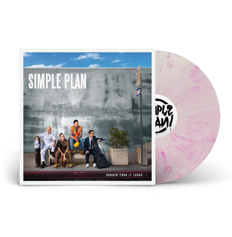 Simple Plan - Harder Than It Looks (Indie Exclusive, Colored Vinyl, Pink Marble) ((Vinyl))
