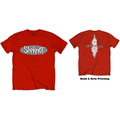 Slipknot - 21st Anniversary Don't Ever Judge Me ((T-Shirt)) Red