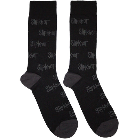 Slipknot - All Over Print Logos (()) Black