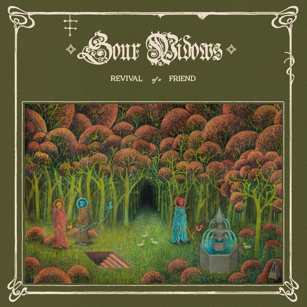 Sour Widows - Revival Of A Friend ("Insomnia"(Red Base, Black Marble, Purple Splatter) Vinyl) ((Vinyl))