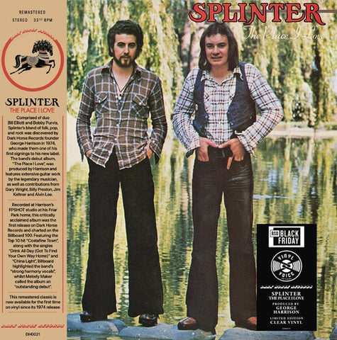 Splinter - The Place I Love (RSD11.24.23) ((Vinyl))