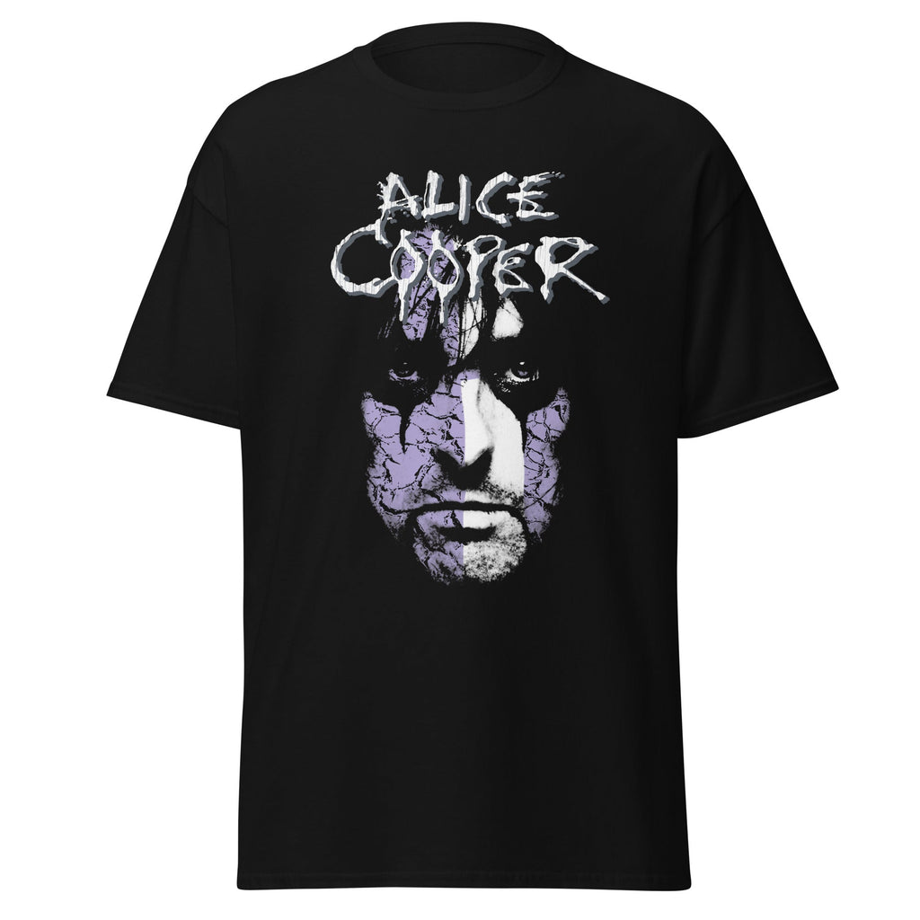 Stakes - Alice Cooper - Early 2000s Vintage Jumbo Print T-Shirt (()) Black