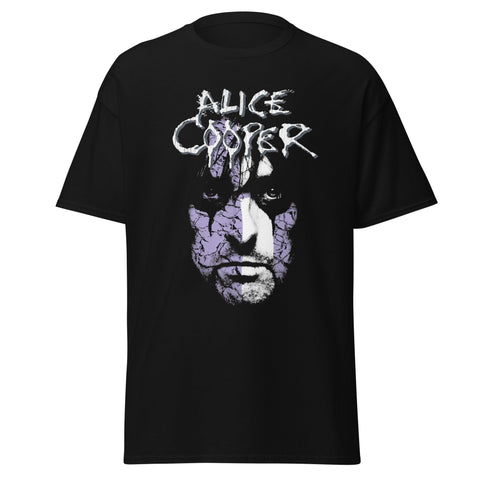 Stakes - Alice Cooper - Early 2000s Vintage Jumbo Print T-Shirt (()) Black