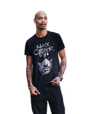 Stakes - Alice Cooper - Early 2000s Vintage Jumbo Print T-Shirt (()) Black