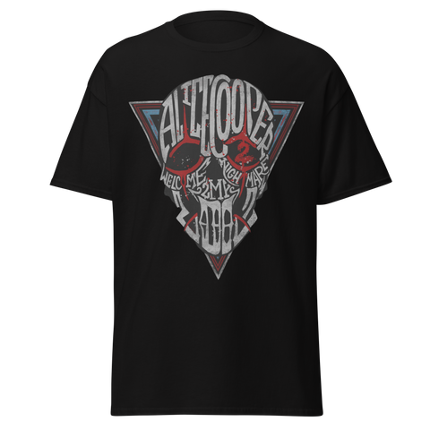 Stakes - Alice Cooper Welcome 2 My Jumbo Print T-Shirt (()) Black