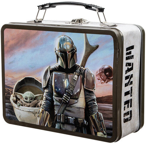 Star Wars - Star Wars The Mandalorian Large Tin Tote (Large Item, Collectible, Tote / Messenger Bag) ((Lunch Box))