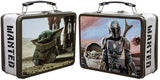 Star Wars - Star Wars The Mandalorian Large Tin Tote (Large Item, Collectible, Tote / Messenger Bag) ((Lunch Box))