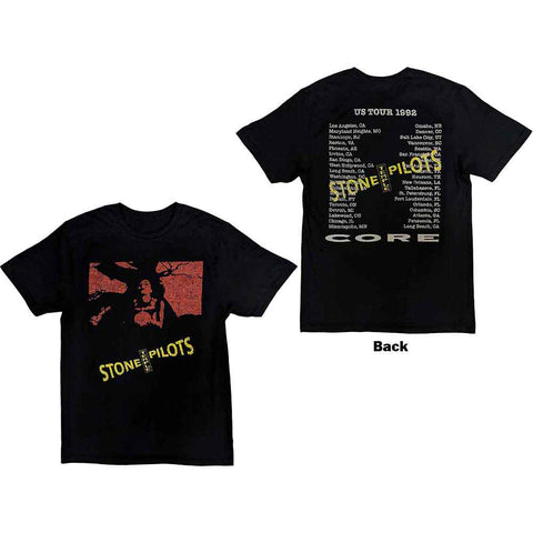 Stone Temple Pilots - Core US Tour '92 ((T-Shirt)) Black