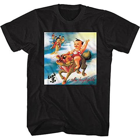 STP Stone Temple Pilots Baby on Dragon Mens T-shirt Officially Licensed