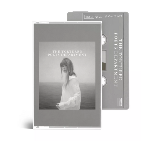 Taylor Swift - THE TORTURED POETS DEPARTMENT (THE ALBATROSS COVER) (GRAY JEWEL CASE) (CASSETTE) ((Cassette))