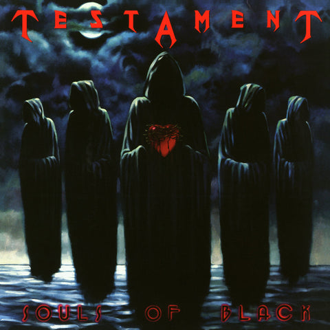 Testament - Souls Of Black (1LP Sleeve) [Red Black Splatter] ((Vinyl))
