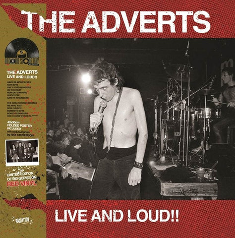 The Adverts - Live And Loud!! ((Vinyl))