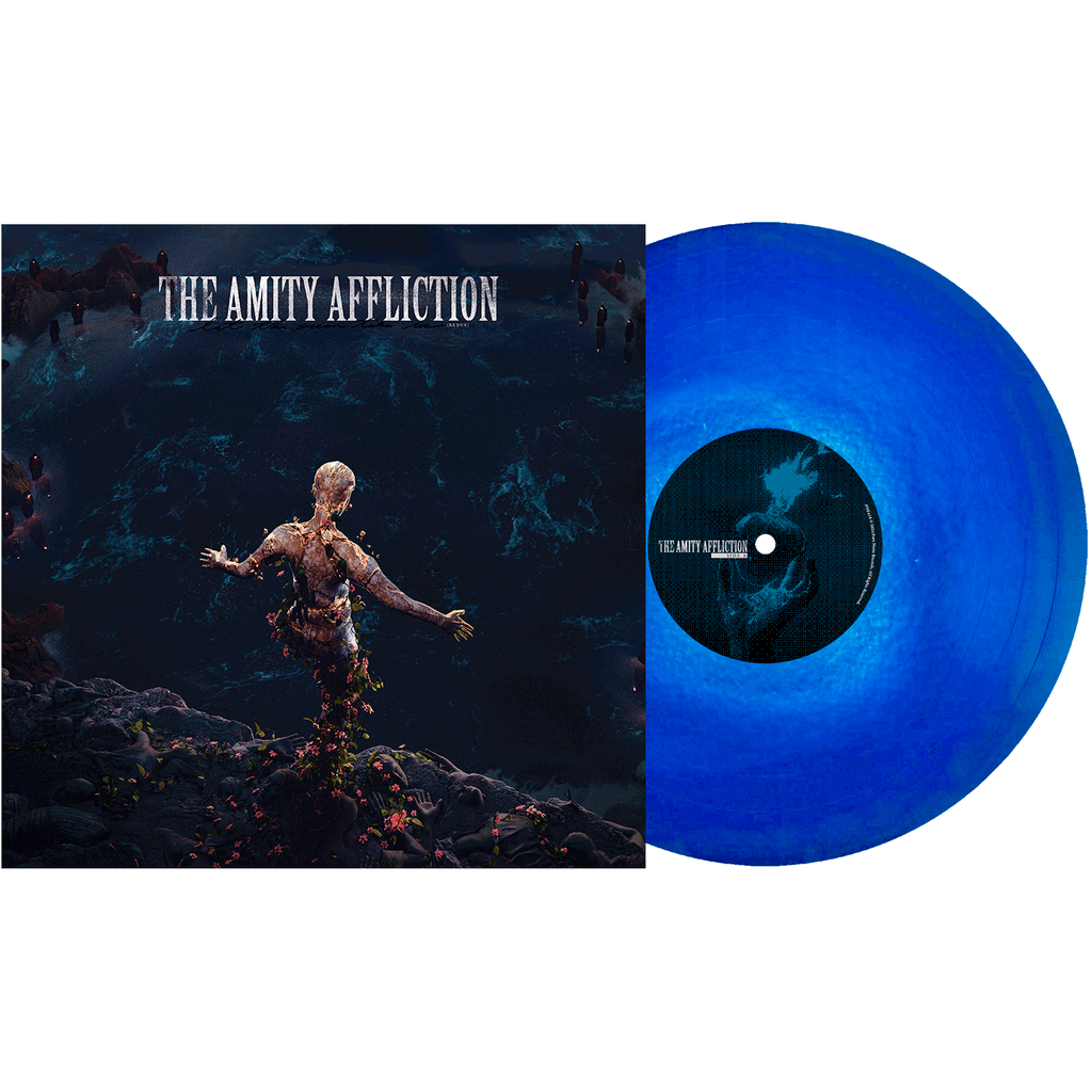 The Amity Affliction - Let The Ocean Take Me (Redux) (Indie Exclusive, White in Aqua Blue in Royal Blue Colored Vinyl) ((Vinyl))