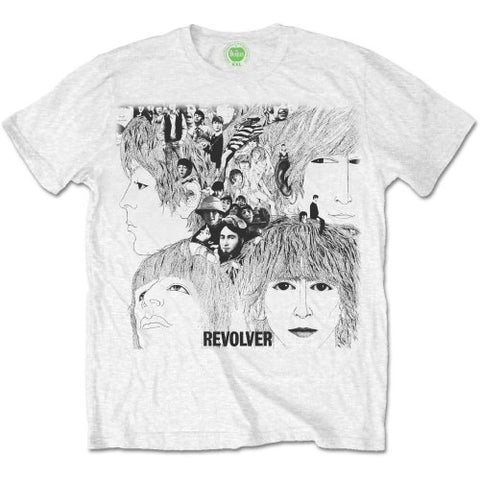 The Beatles - Revolver Album Cover ((T-Shirt)) white