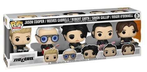 The Cure - The Cure 5 Pack - Funko POP! Rocks Vinyl (Large Item) ((Action Figure))