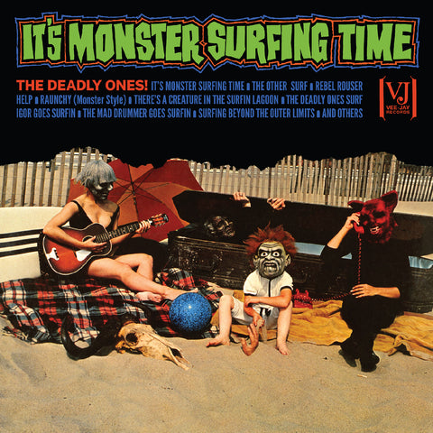 The Deadly Ones - It'S Monster Surfing Time (All-Analog) (Bloody Pumpkin Vinyl) ((Vinyl))