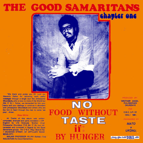 The Good Samaritans - No Food Without Taste If By Hunger (Analog Africa Dance Edition No.20) (ORANGE VINYL) ((Vinyl))