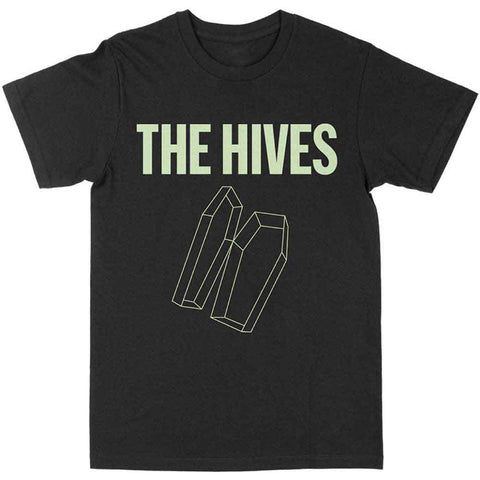 The Hives - Glow-in-the-Dark Coffin ((T-Shirt)) Black