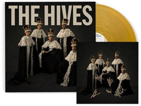 The Hives - The Hives Forever Forever The Hives (Indie Exclusive, Gold Colored Vinyl, Autographed / Star Signed) ((Vinyl))