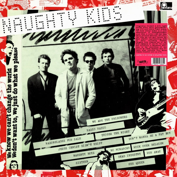 THE KIDS - Naughty Kids (Splatter Vinyl) [Lp] ((Vinyl))