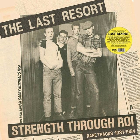 THE LAST RESORT - Strength Through Roi - Rare Tracks 1981-1984 ((Vinyl))