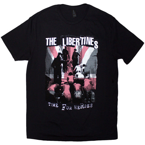 The Libertines - Time For Heroes Flag (()) Black