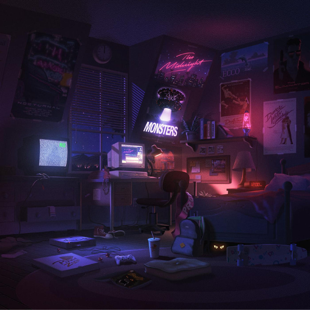 The Midnight - Monsters + Instrumentals (2CS, PURPLE CASSETTE) ((Cassette))