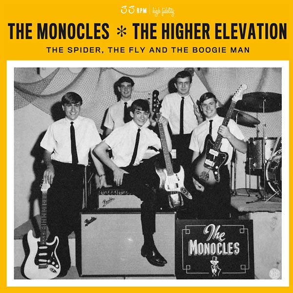 THE MONOCLES/THE HIGHER ELEVATION - The Spider, the Fly and the Boogie Man ((Vinyl))