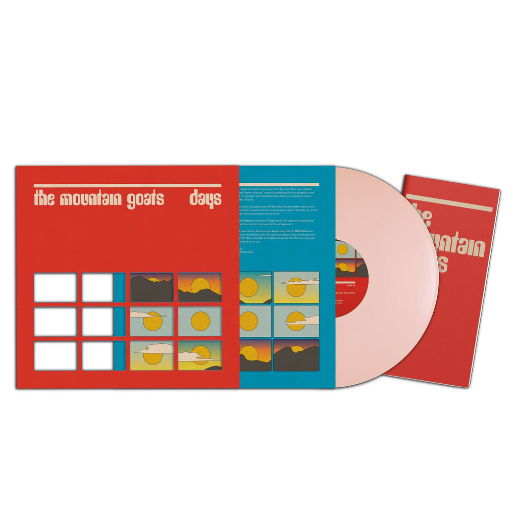 The Mountain Goats - Days (Deluxe Packaging Indie Exclusive) [Rose-Tipped Fingers Pink] ((Vinyl))