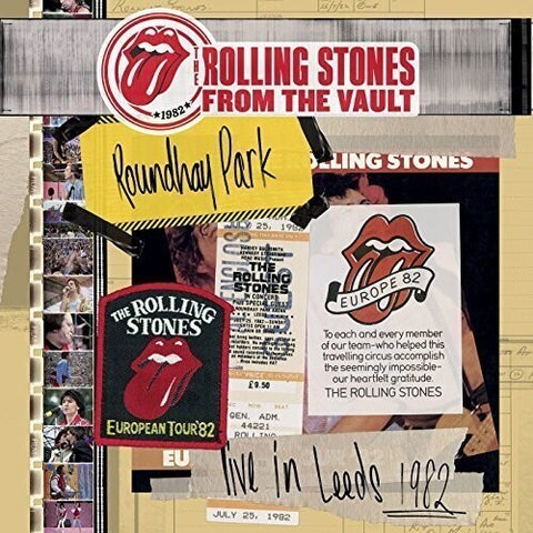The Rolling Stones - From The Vault: Live In Leeds 1982 (With DVD, Gatefold LP Jacket) (4 Lp) ((Vinyl))