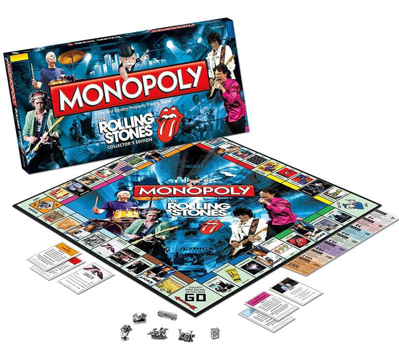 The Rolling Stones - The Rolling Stones Monopoly Board Game ((Board Games))